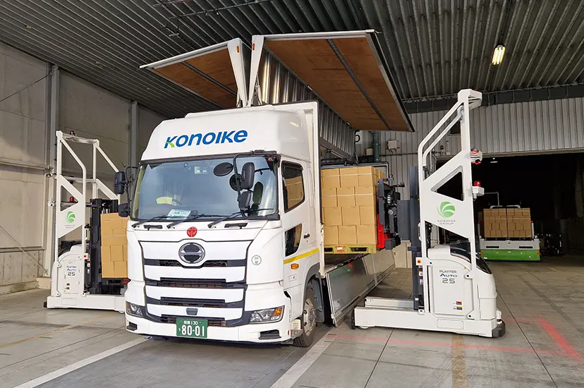 AGFs are making automated truck loading and unloading systems a reality.