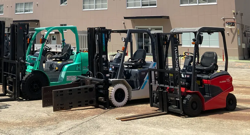 整備された中古車