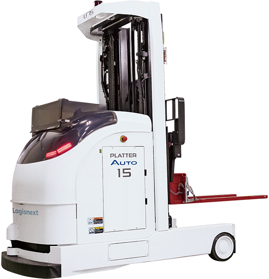 PLATTER Auto forklift featuring the freezer warehouse specification (1.5–3.0 tonnes)